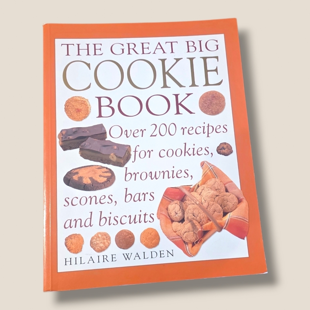 Vintage The Great Big Cookie Book by - Orange Cover